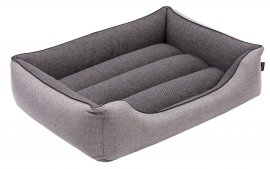 4w1 Legowisko dla psa Sofa Linares Alfa Plus w kolorach szarości 100x75